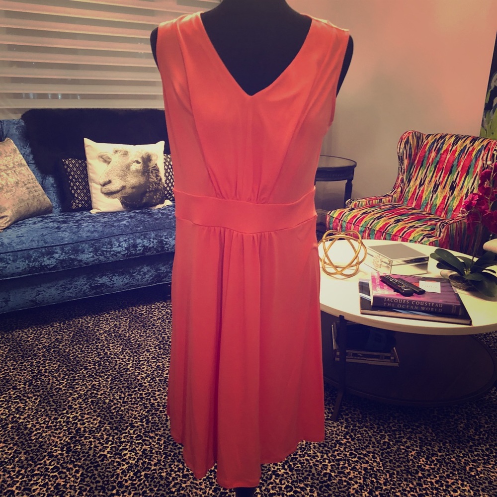 Dana Buchman Peach M Dress NWT